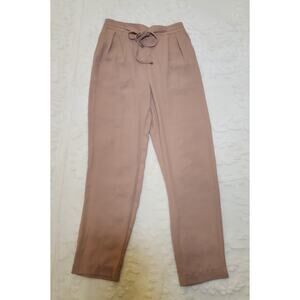 Indie BOHO Preppy Flowy Forever 21 Workwear Pants Size Small Elastic Waist